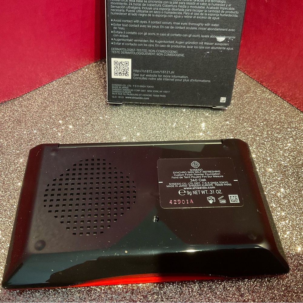 SHISEIDO Synchro powder foundation- OAK #340 - Picture 10 of 11